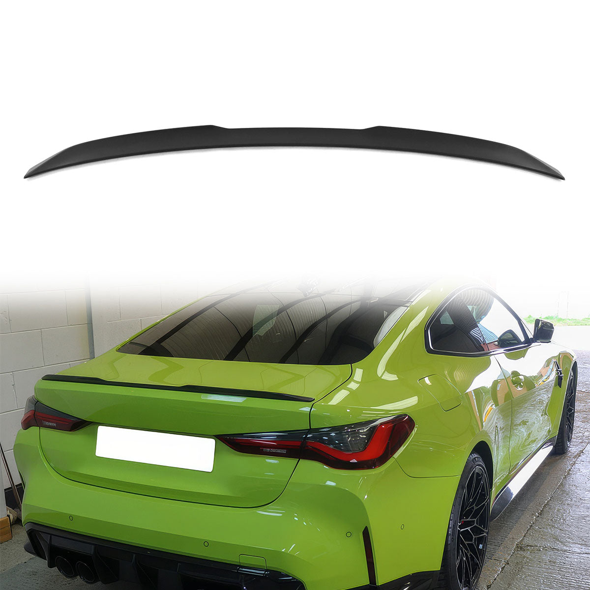 2021-2025 BMW 4 G22 G82 M4 2dr M4 Style Trunk Spoiler ABS