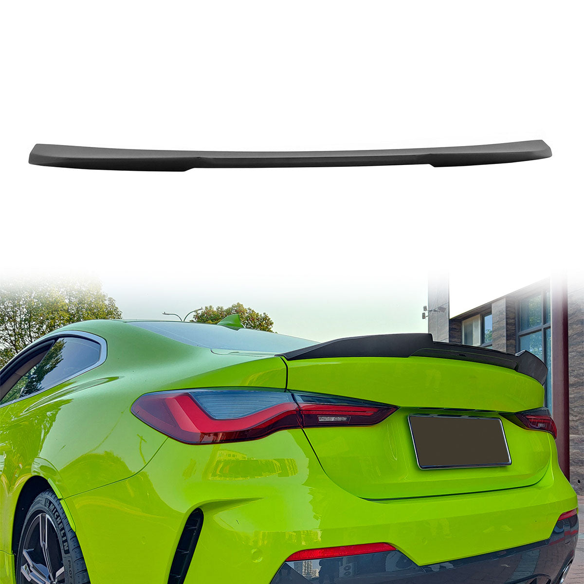 2021-2023 BMW G22 430i G82 M4 PSM Trunk Spoiler ABS
