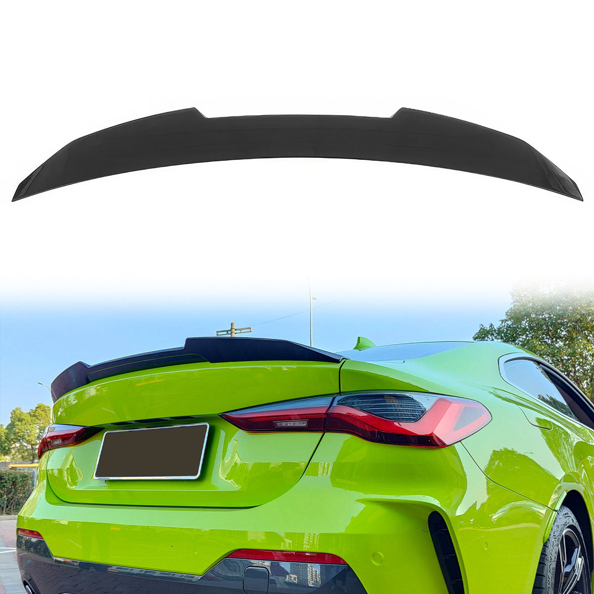 2021-2023 BMW G22 430i G82 M4 PSM Trunk Spoiler ABS