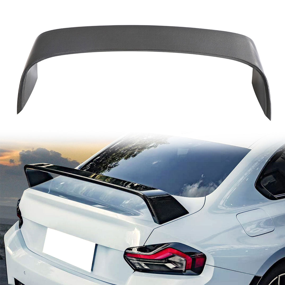 2022-2024 BMW G87 M2 G42 M Performance Trunk Spoiler Trim