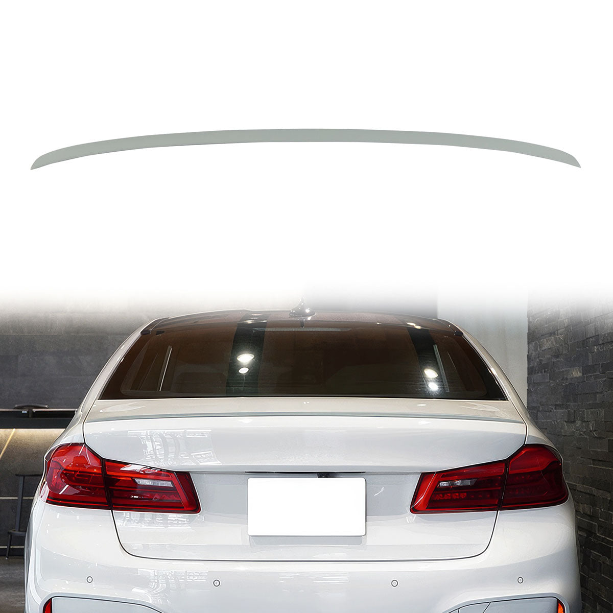 2017-23 BMW G30 5 Series F90 M5 Style Rear Spoiler Unpainted ABS