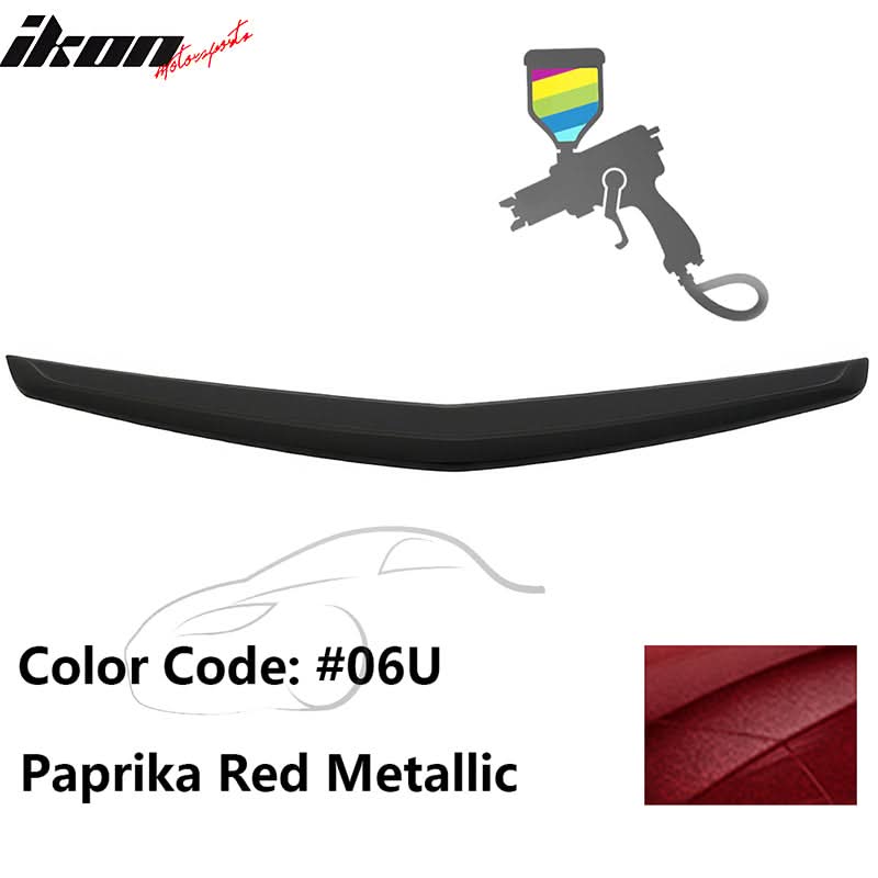 2013-2018 Cadillac ATS Sedan OEM Style Painted Rear Trunk Spoiler