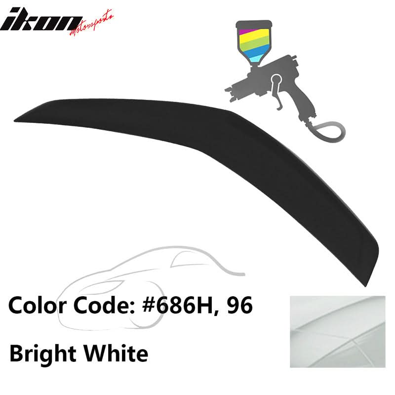 2013-2018 Cadillac ATS Sedan OEM Style Painted Rear Trunk Spoiler