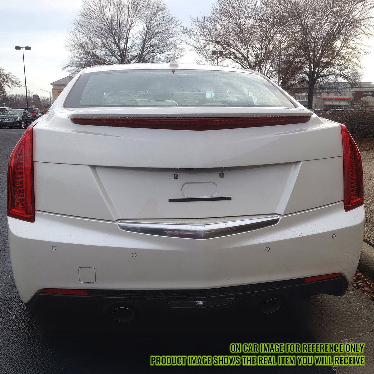 2013-2018 Cadillac ATS Sedan OEM Style Painted Rear Trunk Spoiler