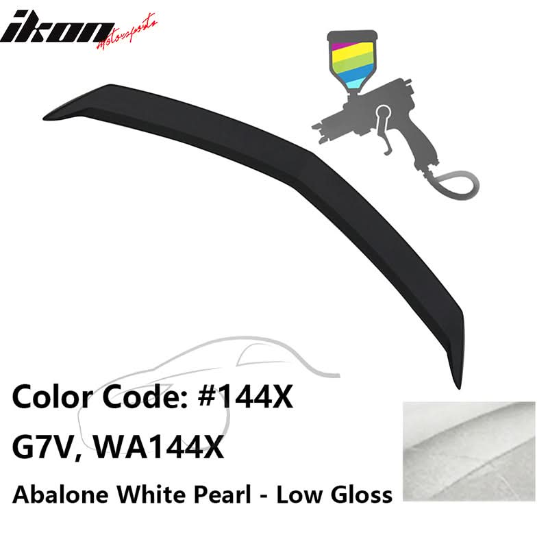 2016-2019 Cadillac ATS Sedan V Style Trunk Spoiler Wing ABS