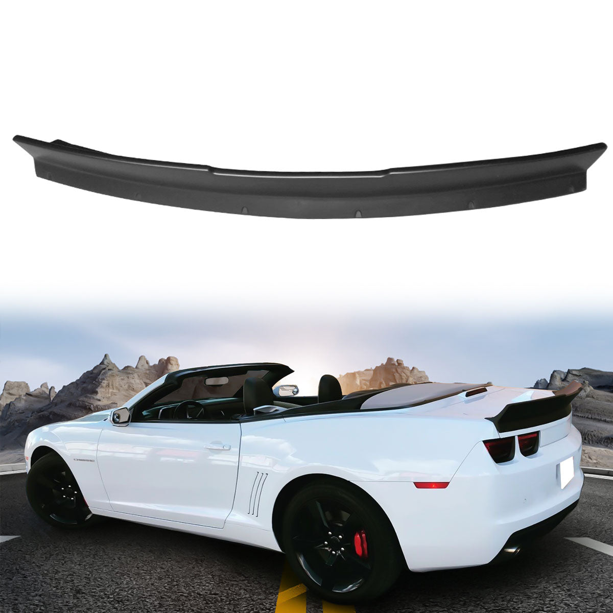 2010-2011 Chevrolet Camaro Duckbill Unpainted Rear Spoiler PP