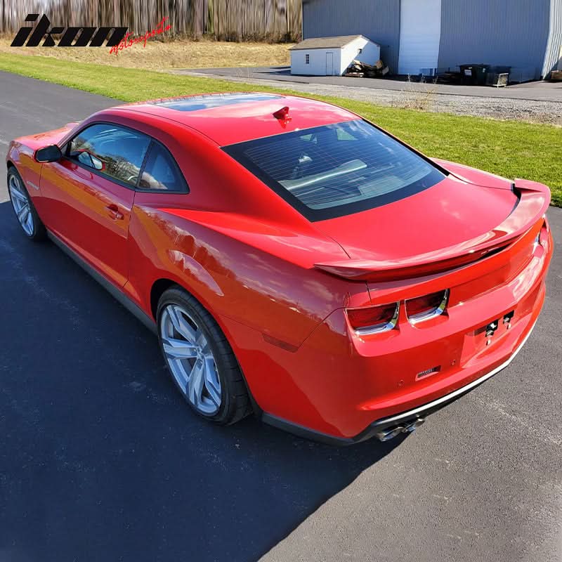 2010-2013 Chevy Camaro ZL1 Painted Color ABS Trunk Spoiler W/ LED Lamp