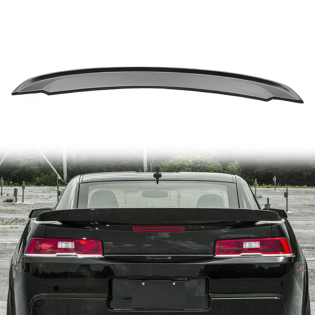2014-2015 Chevrolet Camaro Painted Color ABS Flush Mount Trunk Spoiler