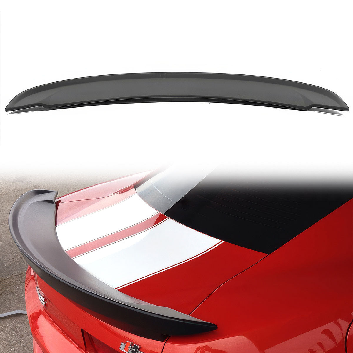 2014-2015 Chevrolet Camaro Painted Color ABS Flush Mount Trunk Spoiler