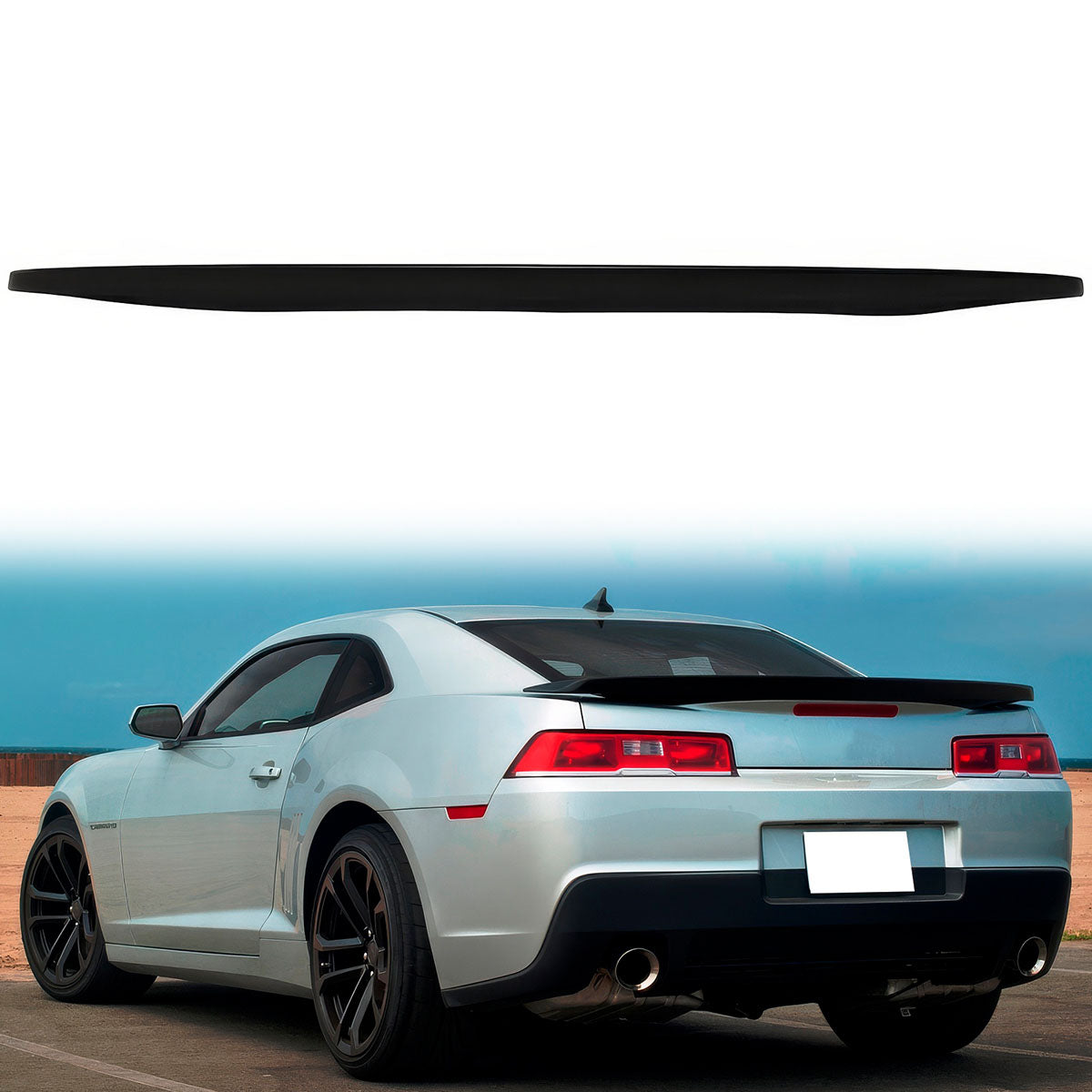 2014-2015 Chevy Camaro Rear Trunk Spoiler Ducktail Wing Lip ABS