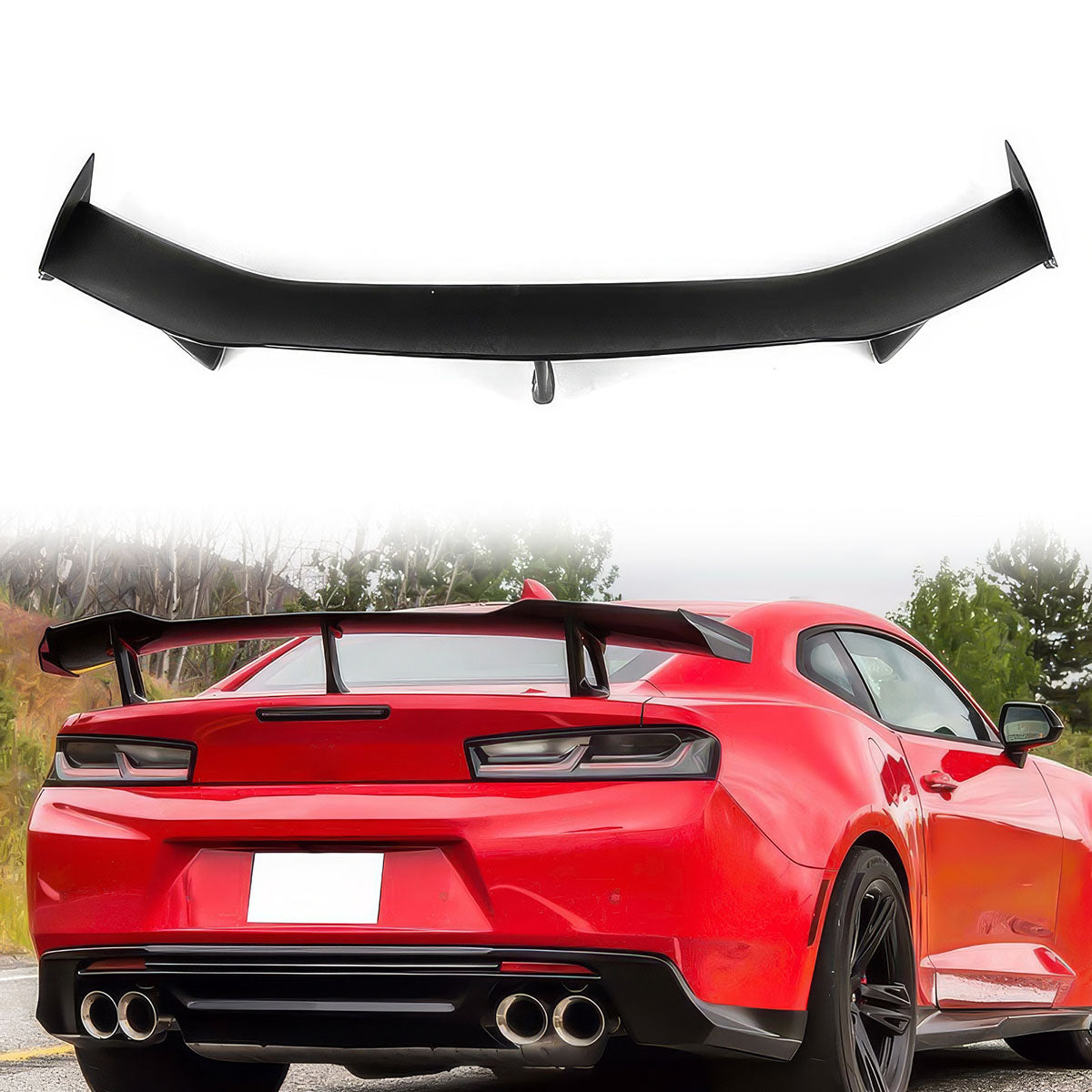 2016-2023 Chevy Camaro ZL1 1LE Style Rear Spoiler Wing Painted ABS