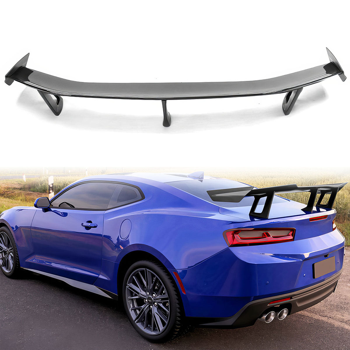 2016-2023 Chevy Camaro ZL1 1LE Style Rear Spoiler Wing Painted ABS