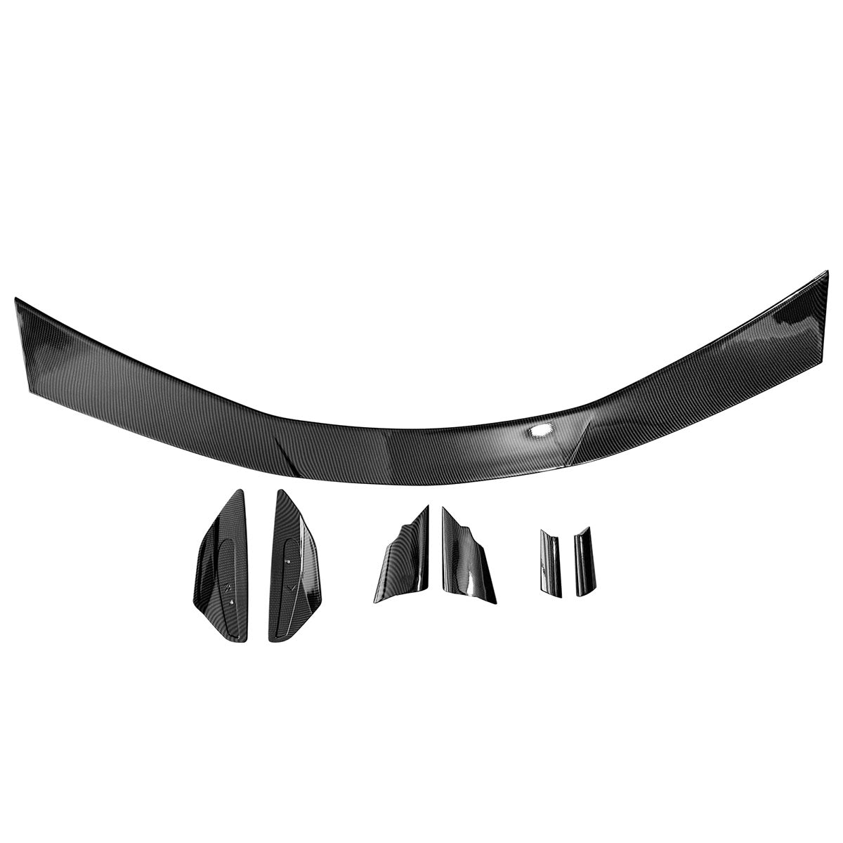 2020-2025 Chevy Corvette High Wing Trunk Spoiler Wing ABS