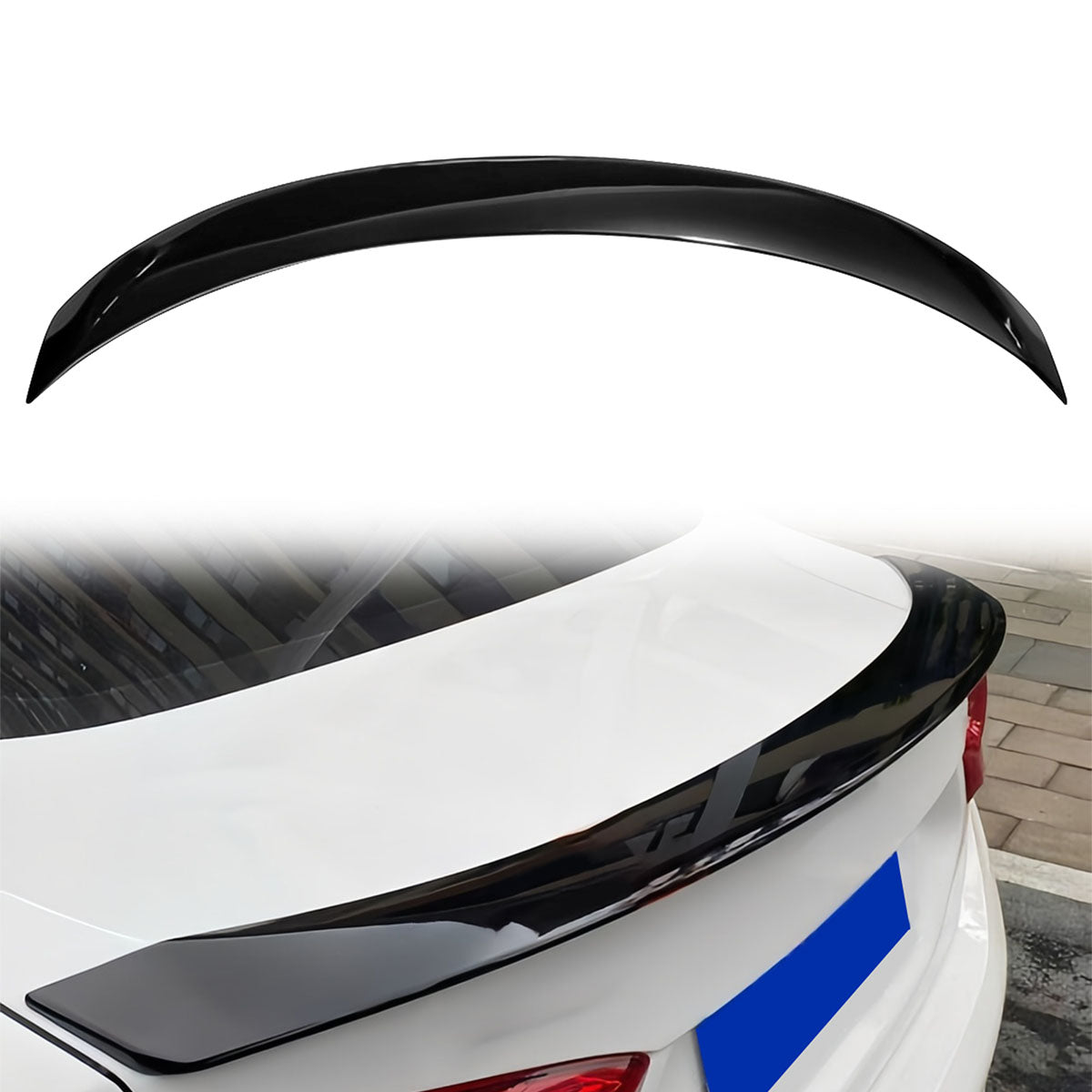 2016-2019 Chevrolet Cruze Sedan Rear Trunk Spoiler Wing ABS