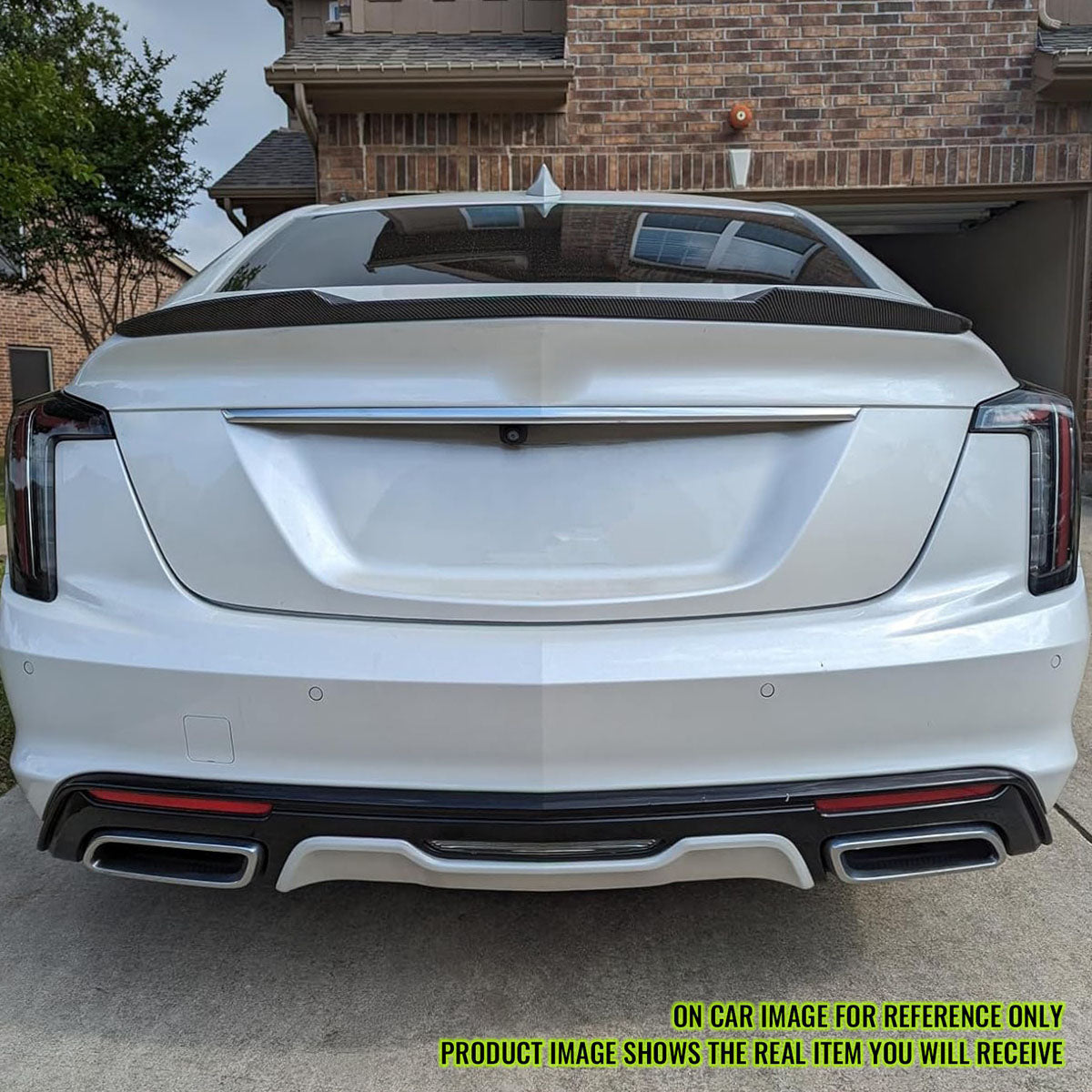 2020-2023 Cadillac CT5 CS Style Rear Trunk Spoiler Tail Wing ABS