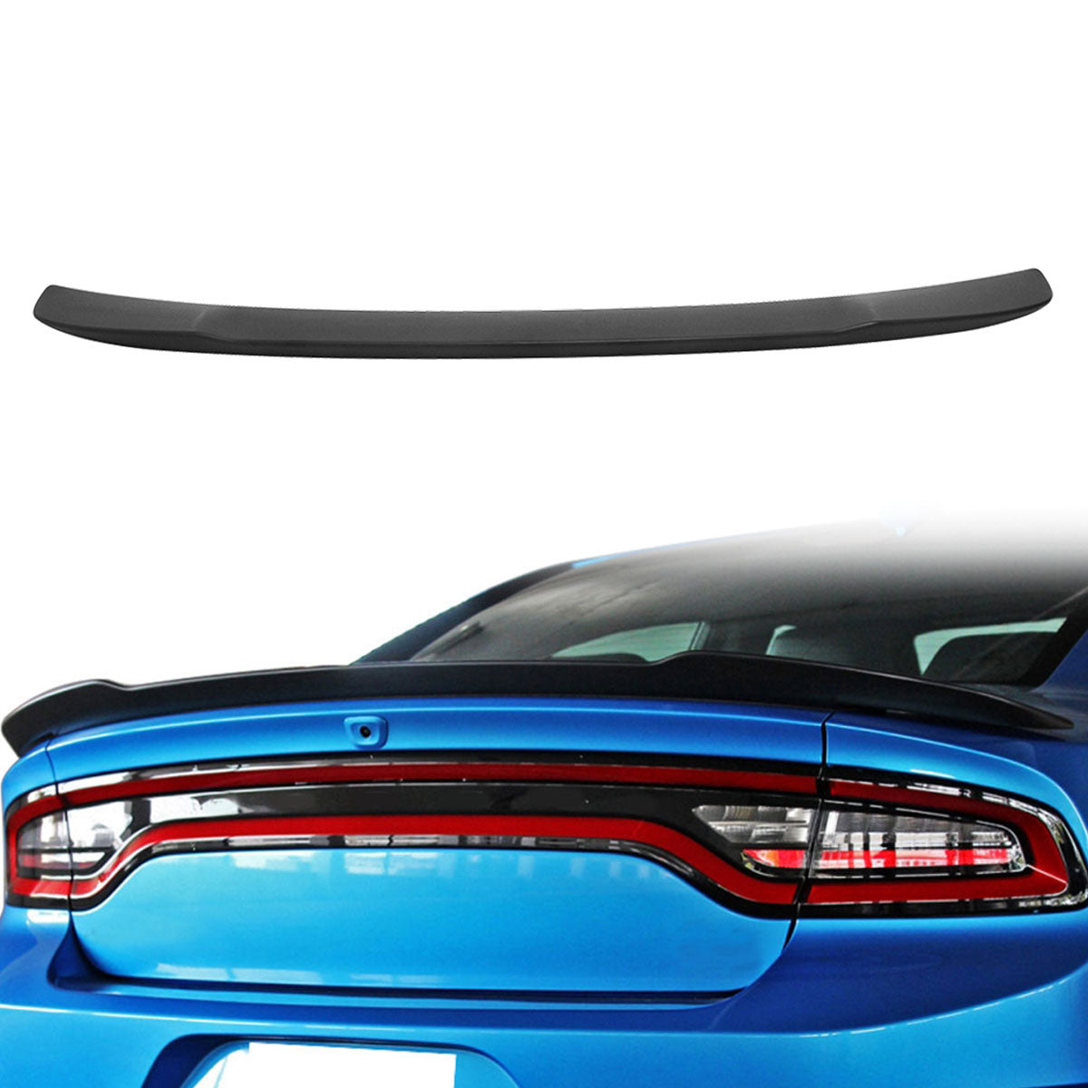 2015-2023 Dodge Charger SRT Style Rear Trunk Spoiler Wing Painted ABS