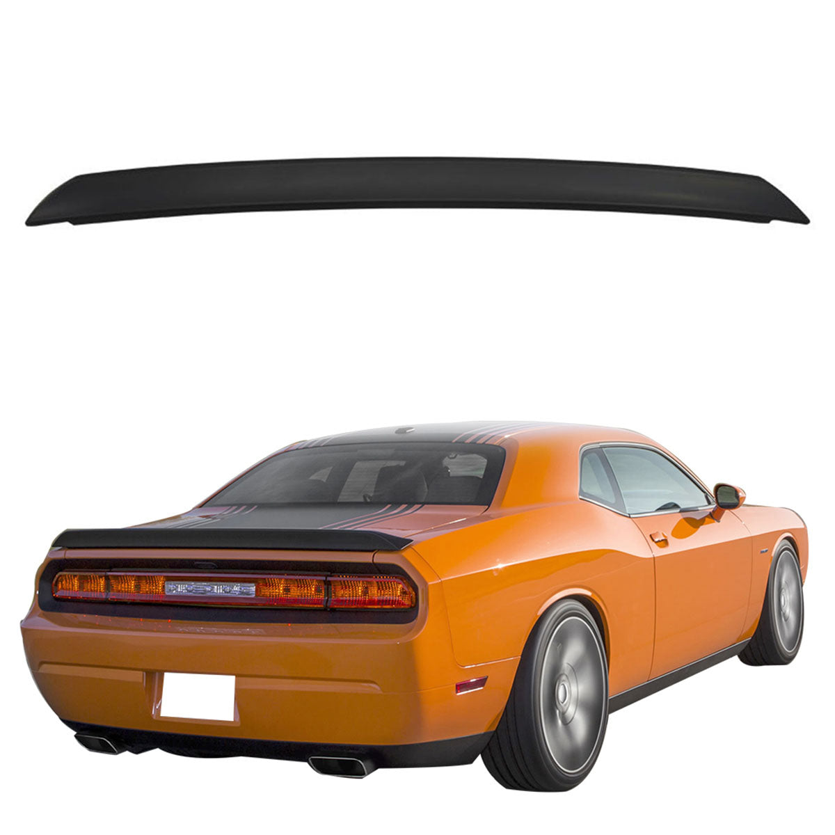 2008-2023 Dodge Challenger OE Style Rear Trunk Spoiler Wing ABS