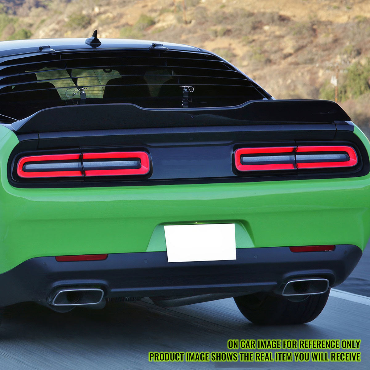2015-2023 Dodge Challenger OE Style No Camera Hole Trunk Spoiler ABS