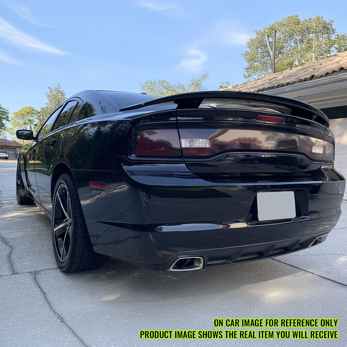 2011-2023 Dodge Charger OE Style Trunk Spoiler Carbon Fiber Print ABS