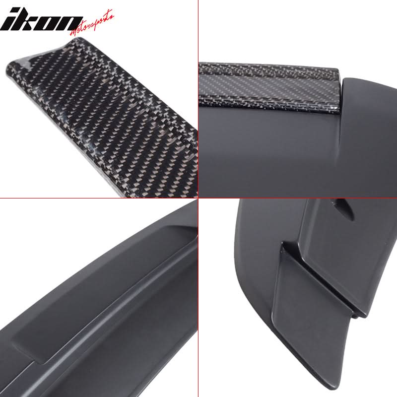 2010-2014 Ford Mustang V6 Carbon Fiber Rear Trunk Spoiler Wing