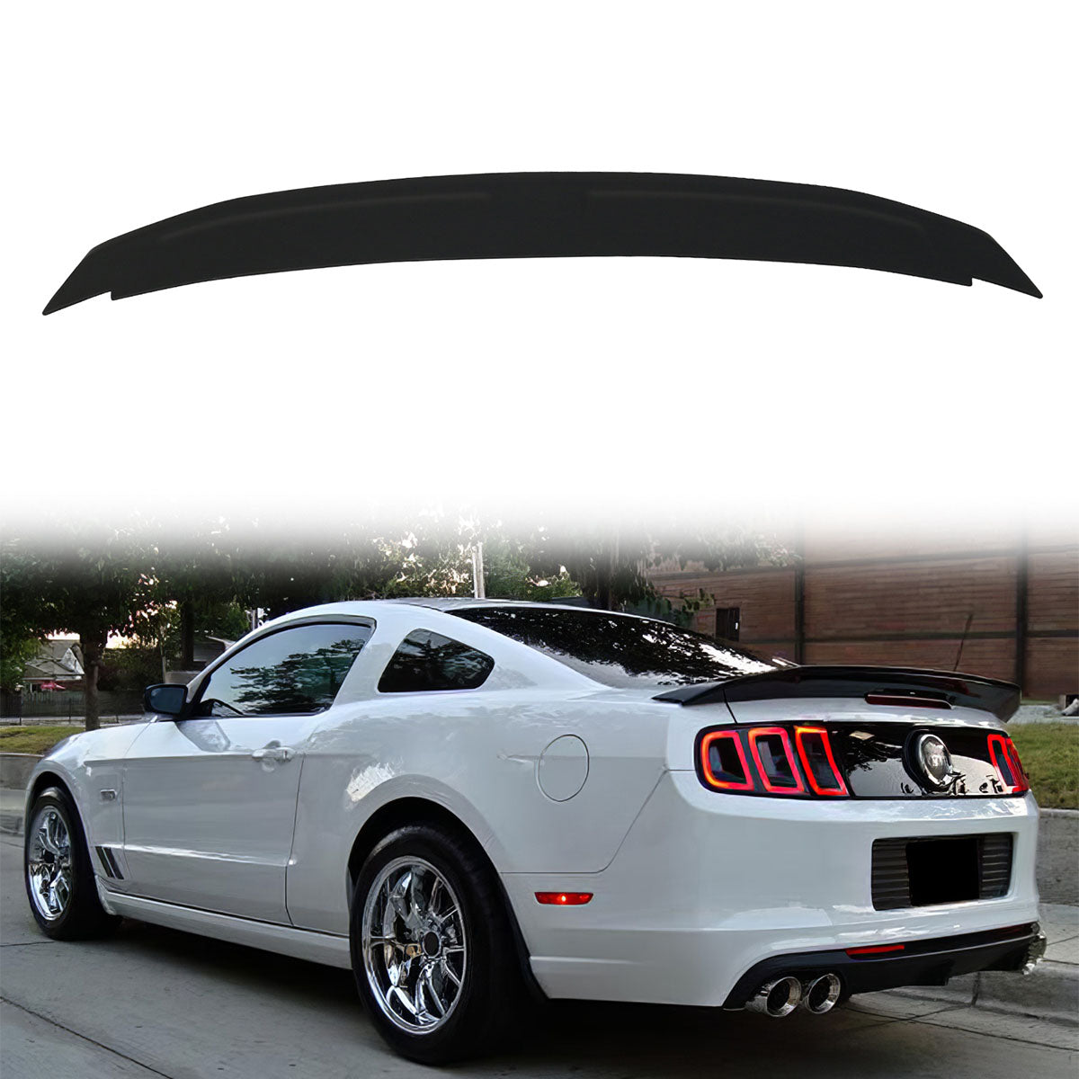 2010-2014 Ford Mustang OE Style Rear Trunk Spoiler Wing ABS
