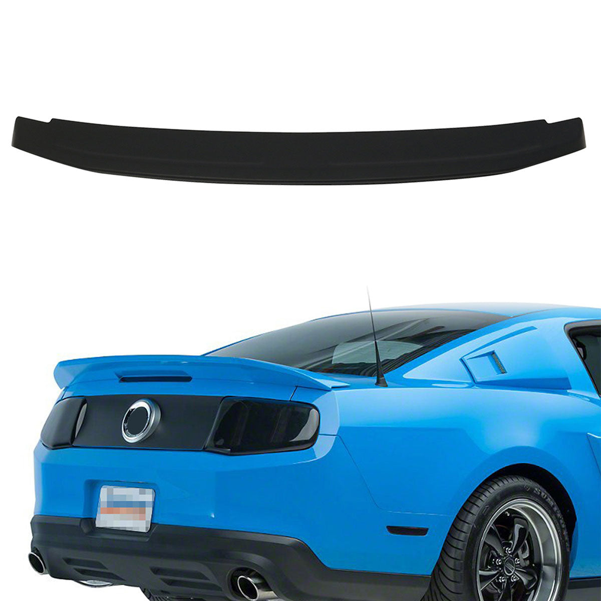 2010-2014 Ford Mustang OE Style Rear Trunk Spoiler Wing ABS