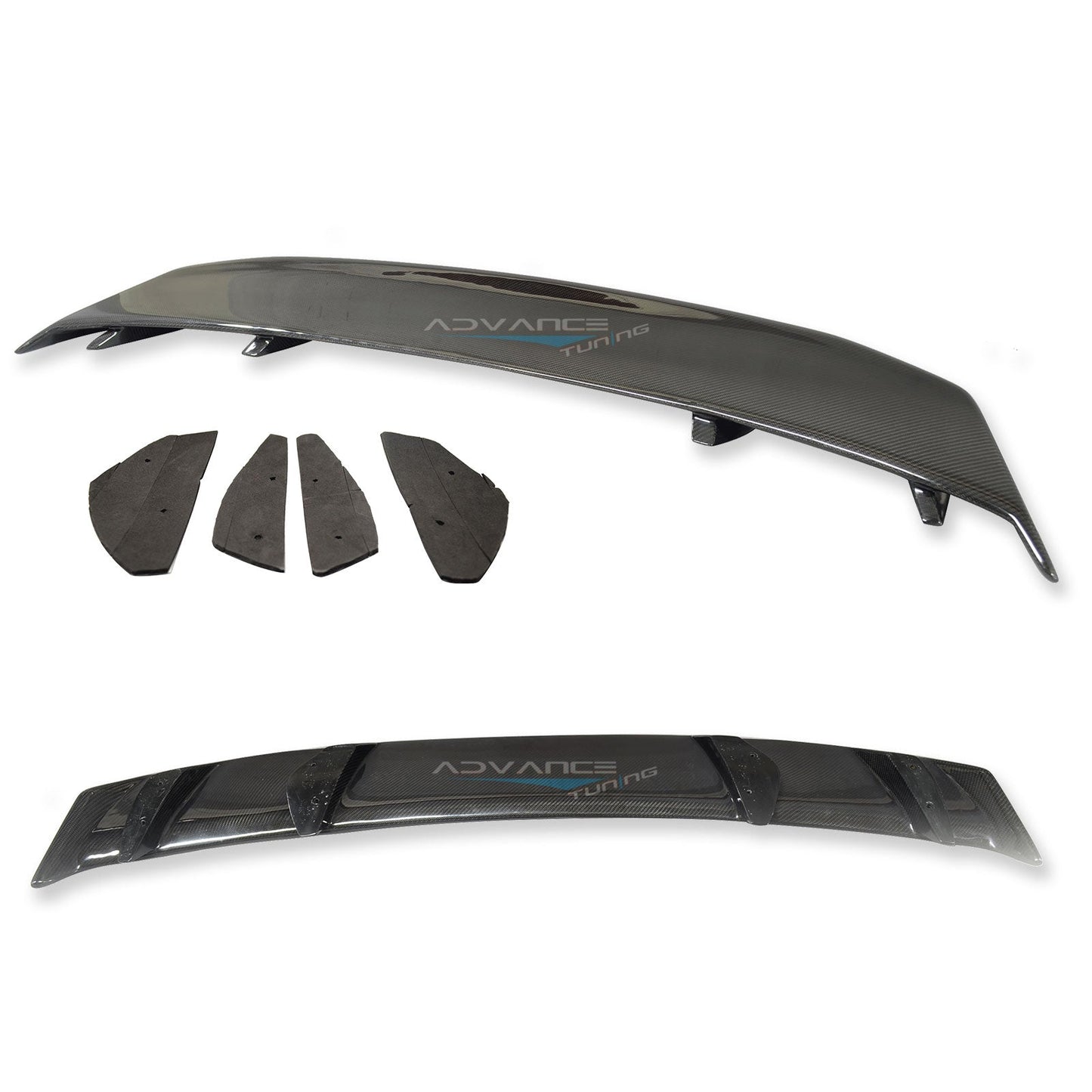 2010-2014 Ford Mustang LS Style Carbon Fiber Rear Trunk Spoiler Wing