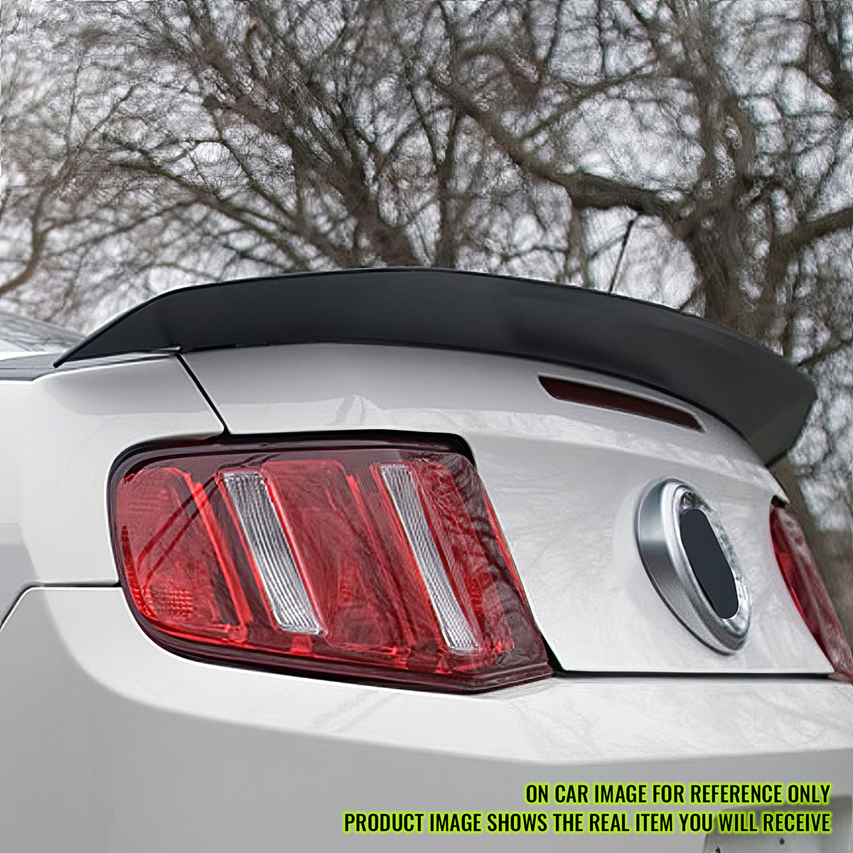2010-2014 Ford Mustang ABS Rear Trunk Spoiler Ducktail Wing Lip ABS