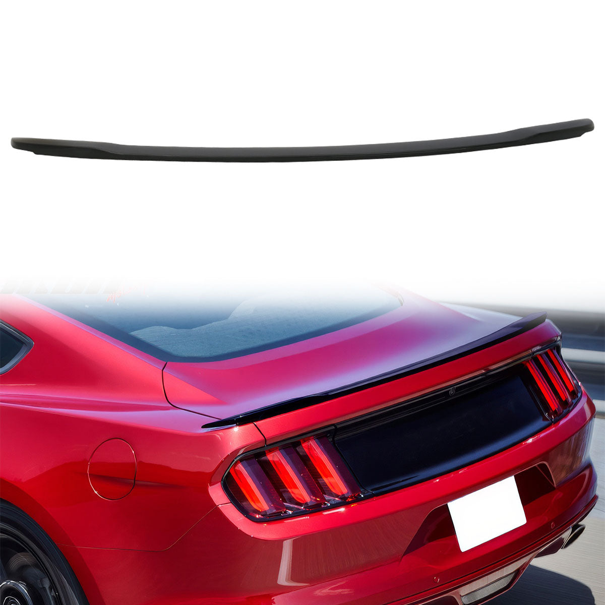 2015-2023 Ford Mustang GT Factory Style Painted Trunk Spoiler Wing