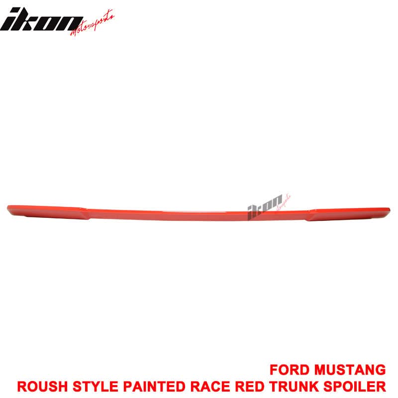 Fits 15-23 Ford Mustang Coupe Rear Spoiler Wing #PQ - Race Red