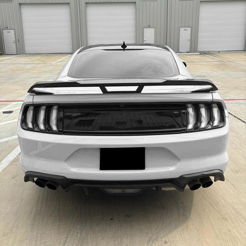 2015-2023 Ford Mustang TP Style Rear Trunk Spoiler Wing ABS