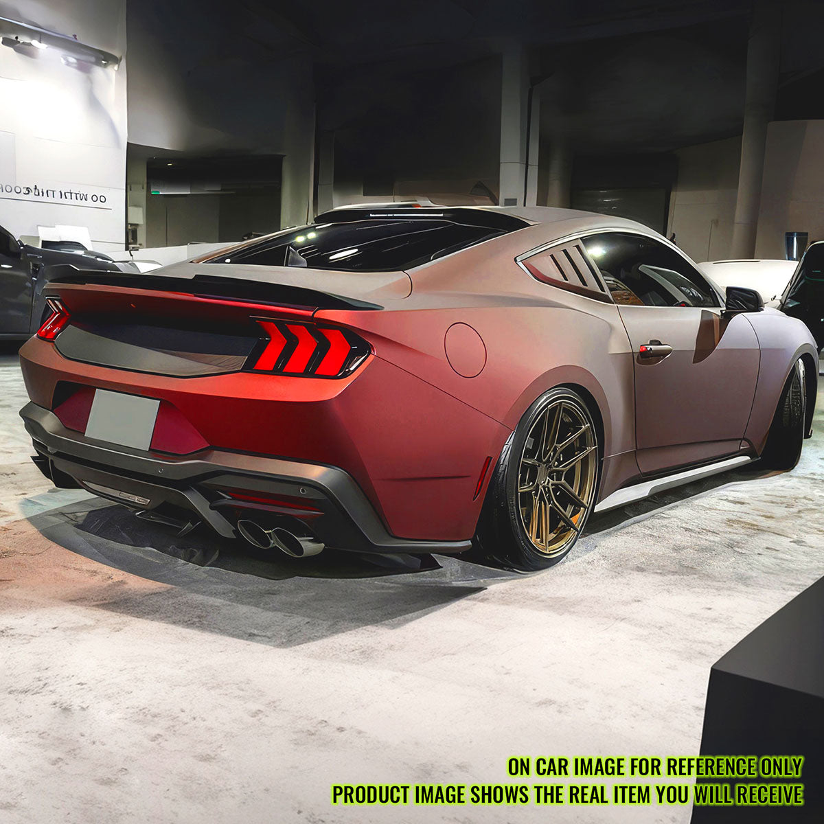 2024-2025 Ford Mustang Coupe DECK Style Trunk Spoiler Wing ABS
