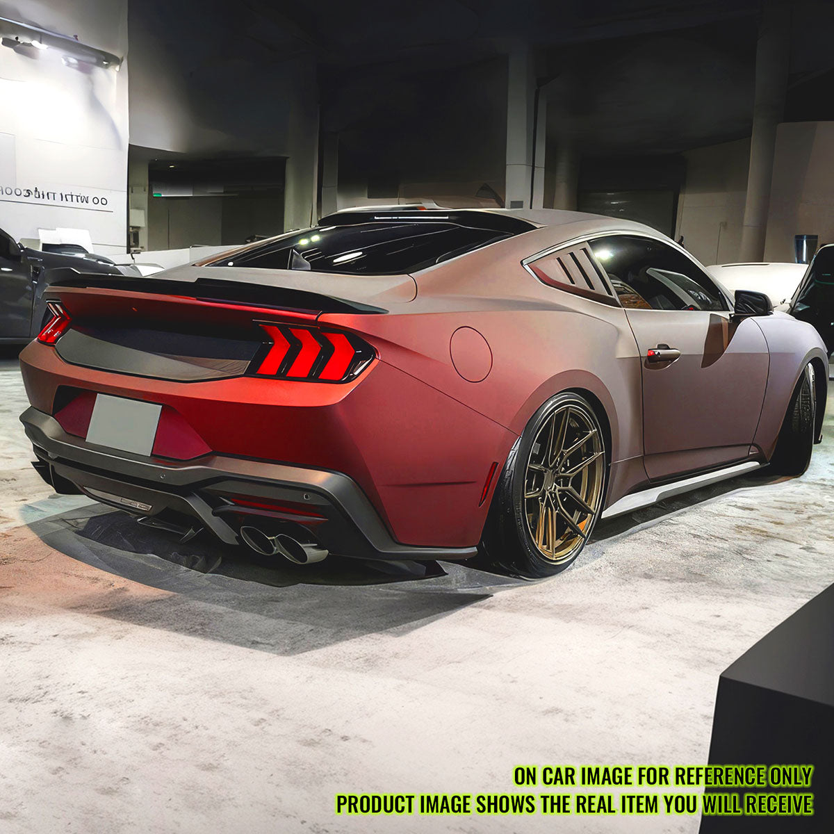 2024-2025 Ford Mustang Coupe DECK Style Trunk Spoiler Wing ABS