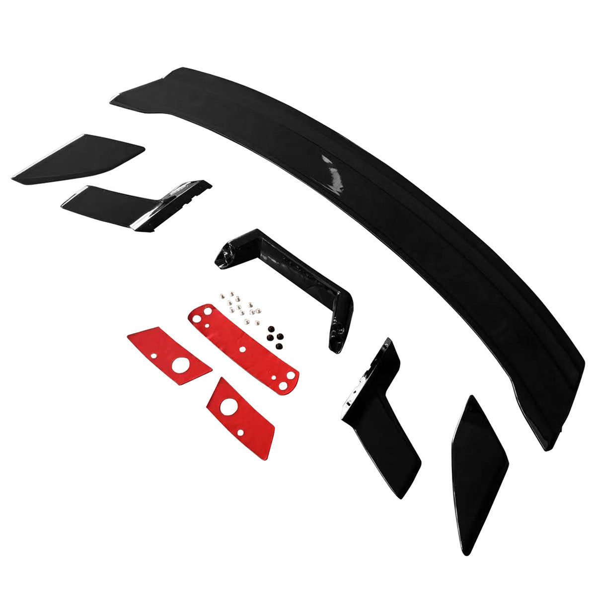 2024-2025 Ford Mustang Coupe Dark Horse Gloss Black Trunk Spoiler ABS