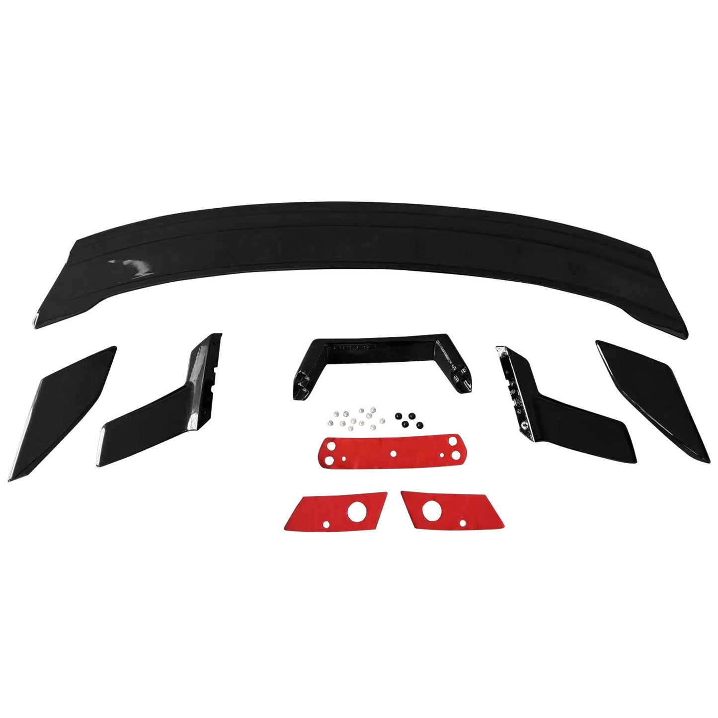 2024-2025 Ford Mustang Coupe Dark Horse Gloss Black Trunk Spoiler ABS
