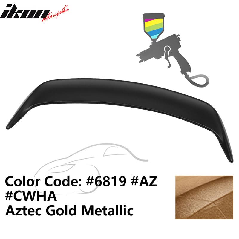 1999-2004 Ford Mustang OE #6819 Aztec Gold Metallic Trunk Spoiler ABS