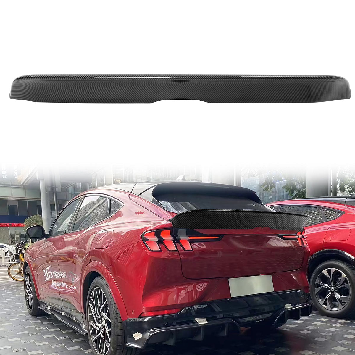 2021-2024 Ford Mustang Mach-E Duckbill Trunk Spoiler PP