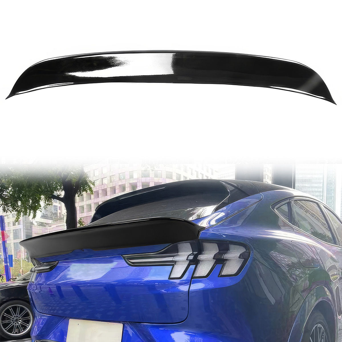 2021-2024 Ford Mustang Mach-E Duckbill Trunk Spoiler PP