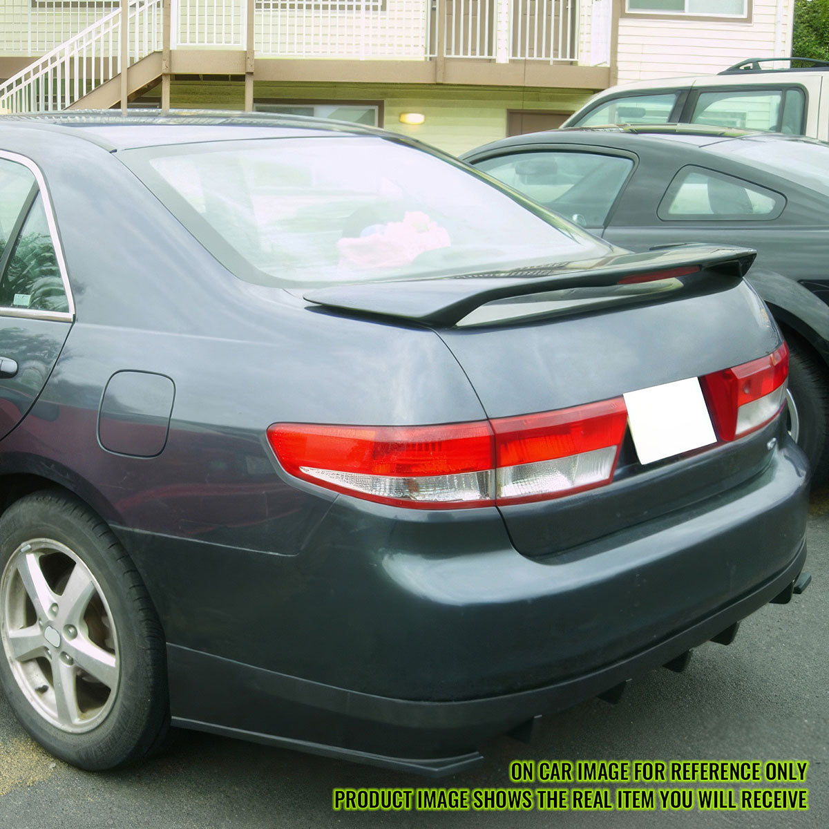 2003-2005 Honda Accord Sedan OEM Style 3rd LED Brake Trunk Spoiler ABS