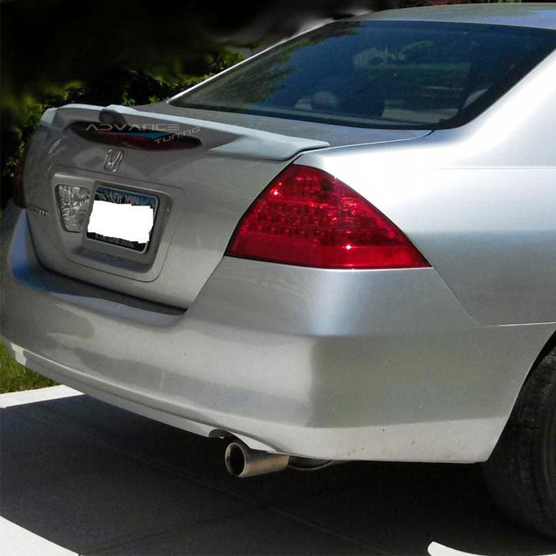 2006-2007 Honda Accord 4-Door MD Style Unpainted Rear Spoiler Wing ABS