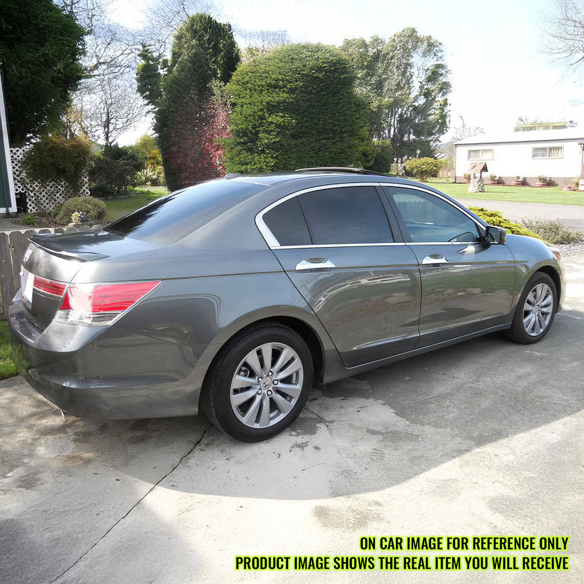 2008-12 Honda Accord 8th 4DR OE Style Matte Black Trunk Spoiler ABS