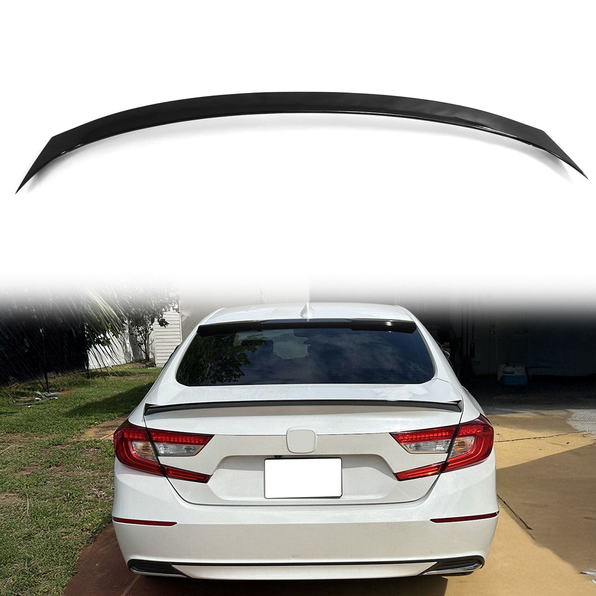2018-2022 Honda Accord V2 Style Trunk Spoiler ABS