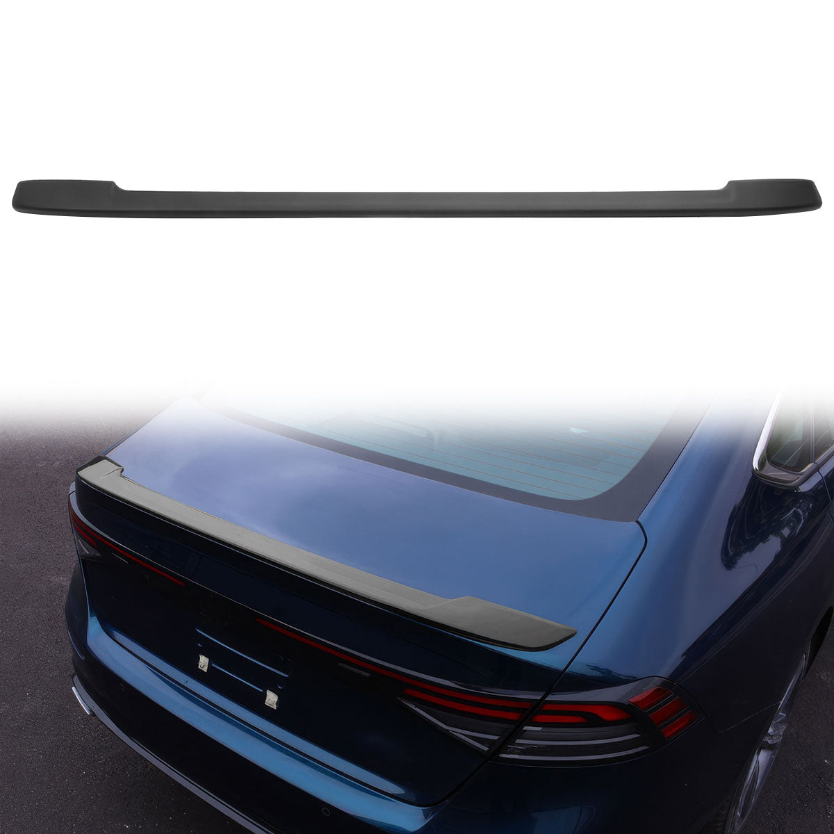 2023-2025 Honda Accord 11th OE Style Trunk Spoiler Black ABS