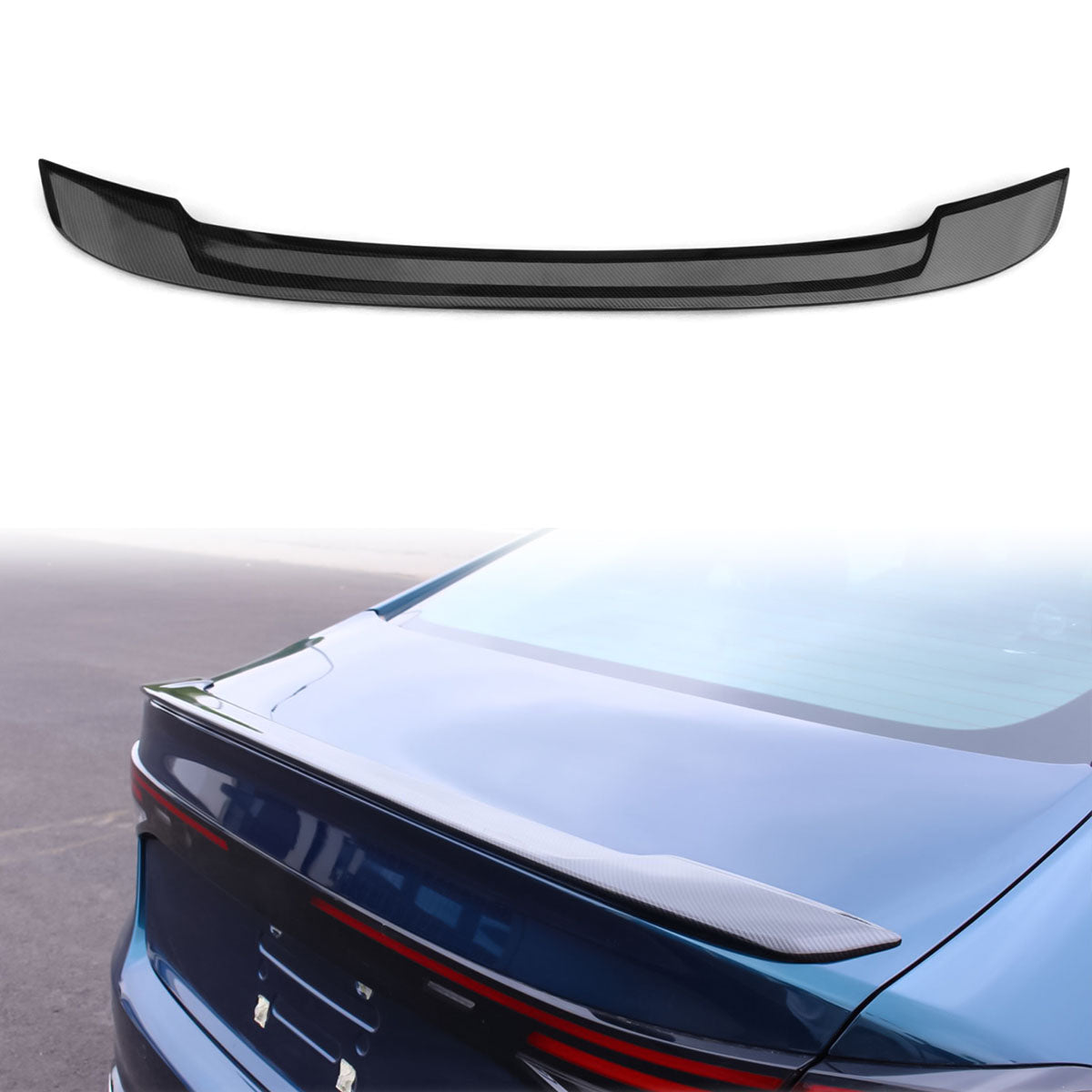 2023-2025 Honda Accord 11th OE Style Trunk Spoiler Black ABS