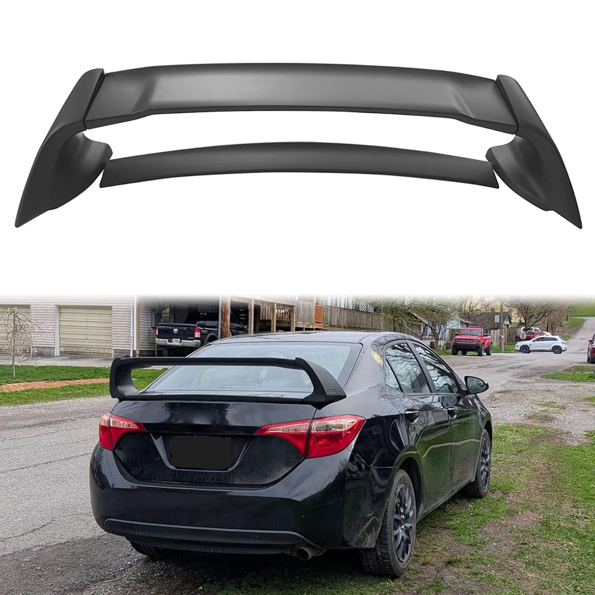 2006-2011 Honda Civic Rear Spoiler Wing Mugen Style ABS