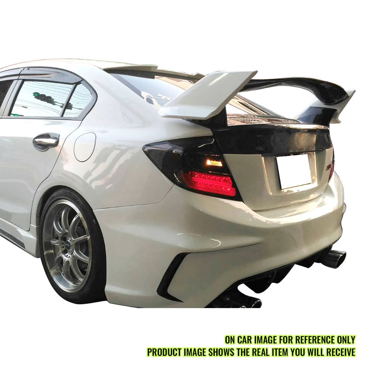 2012-2015 Honda Civic 9th FB Sedan Gen X Type R Trunk Spoiler Wing ABS