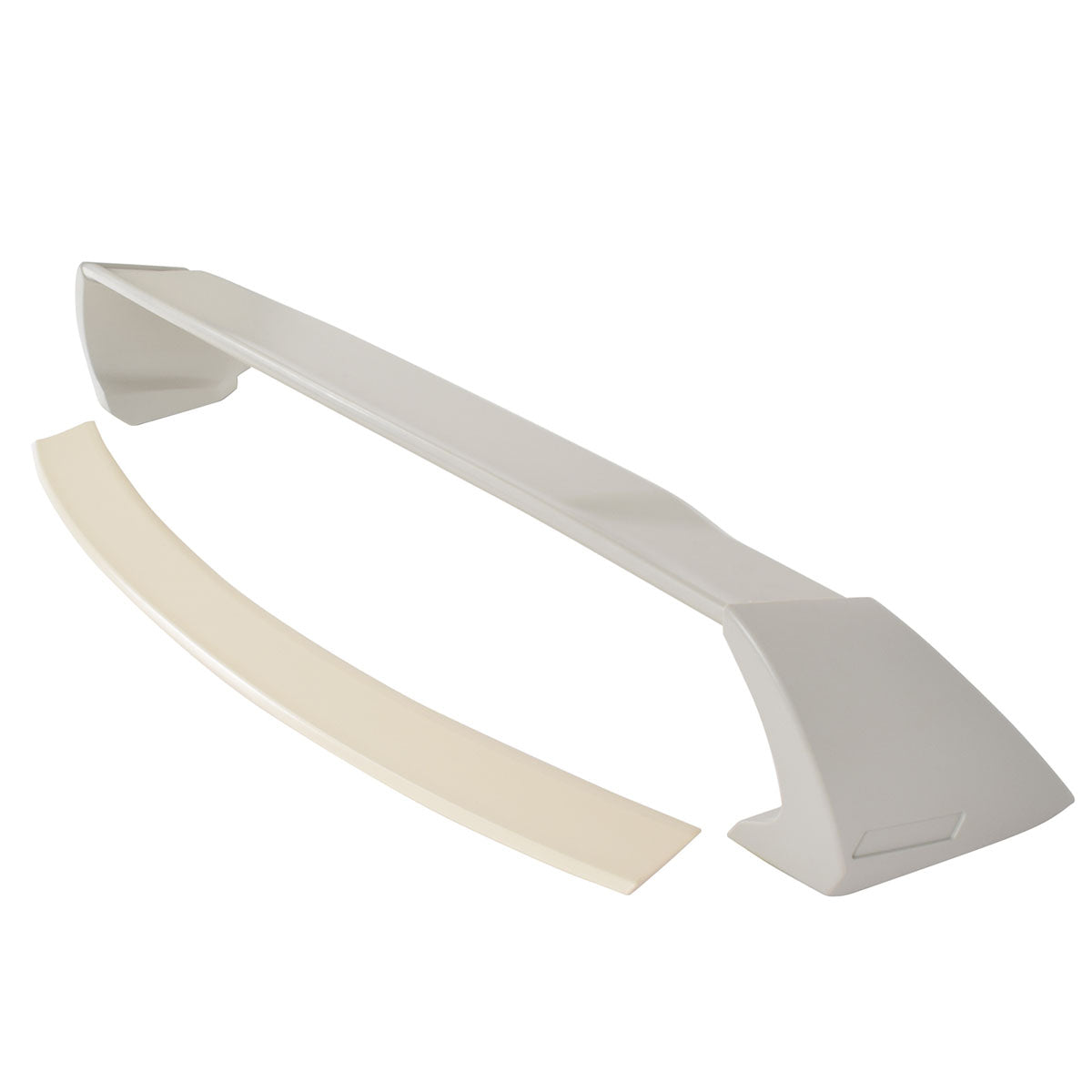 2012-2015 Honda Civic 9th RR Style Unpainted Beige Trunk Spoiler ABS