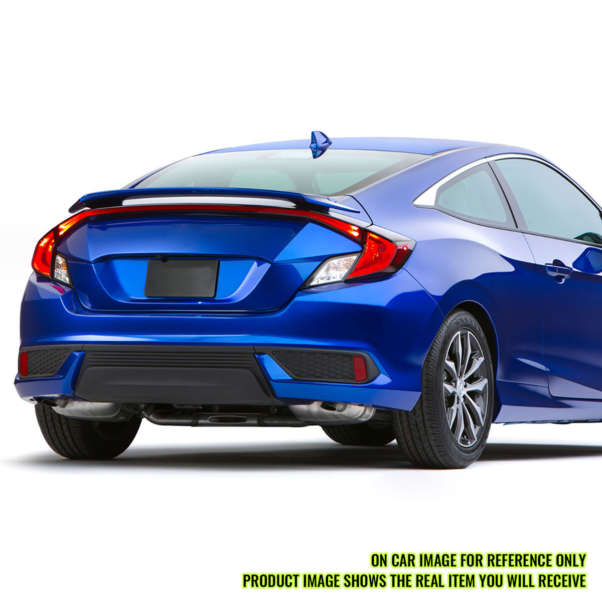 2016-2020 Honda Civic X 10th GEN 2Dr Coupe Rear Trunk Spoiler Wing ABS