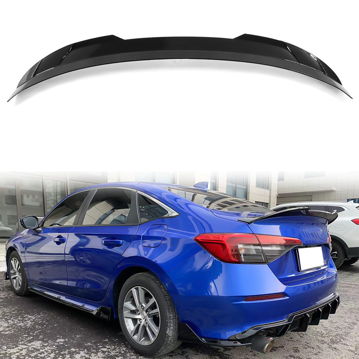 2022-2025 Honda Civic FE-C Style Rear Trunk Spoiler ABS