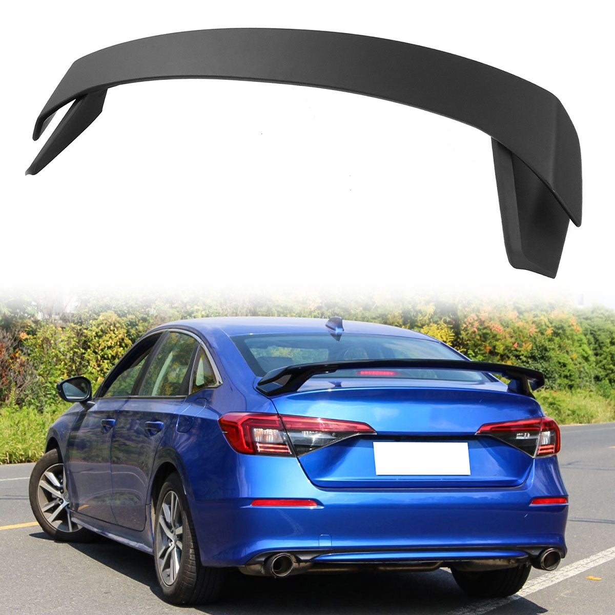 2022-2025 Honda Civic 11th Gen HPD V2 Trunk Spoiler ABS